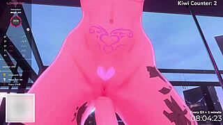 兔女郎VTuber疯狂不停射精为慈善！太疯狂了！