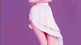 Bella fata anime dansează senzual în această animație 3D, mișcările ei erotice captivând privitorul