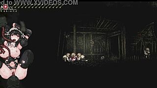 لعبة سينيسيستار هنتاي تظهر مشاهد ريونا مع عمالقة يغينغ بانغ في أكشن قاسي