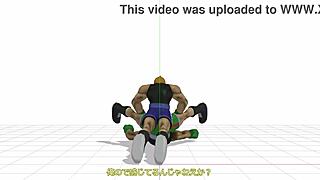 Little Mac'ın Gay Seksinde Kıç Sikme ve Anal Var Yaoi Oyununda