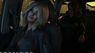 Беинг а Дик 197 показује плаву бебу у колима после врелог Дана захвалности са огромним масним сисама