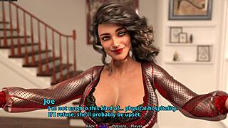 패밀 크러시 1에 큰 가슴 밀프가 몬스터 자지에 블로잡 해. 애니메이션에서 엉덩이 박히고 크림파이 받아!