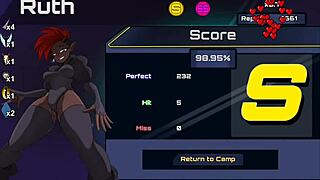 ผู้เล่นเผชิญปัญหาขณะพยายามเย็ดรูธปีศาจในเกมเฮนไท spunkstock