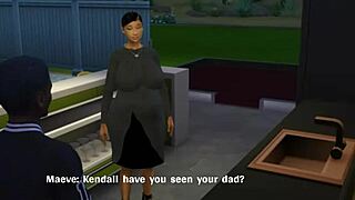 Daddy szabadban őrülten Simvillage Ranch-en