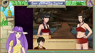 Avatar The Last Airbender Négy Elem Edző 44. Rész Intenzív Anális Orgazmus Nagy Cicis Barnával