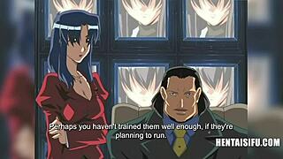 교수님, 우리 틴 18+ 18+를 완전 님포로 만들고 있어! - 영어 자막 레트로 헨타이