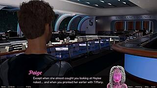 Фемдом в космосе 21 - девушка любит командовать мной с большими сиськами, милой, секси гиганты, крутой наряд 😏