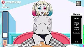 哈莉·奎因完整场景，大屁股中出和高潮合集在洞穴屋里番