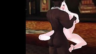 嘿，这个cosplay的18+少女被大黑鸡巴后入式操在3D无码本子里