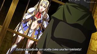 在这个色情里，他们操王国里所有的精灵女孩，从黑暗精灵黑暗圣女被玷污第2章