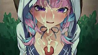 全新2D Hololive動畫挑逗你的感官