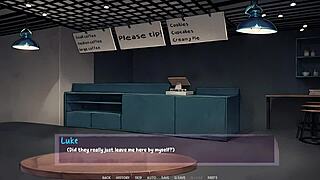 红发女仆在Shadows Of Ambition游戏中吸大黑鸡巴和大奶