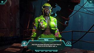 سكس تيرا تحصل على صدر منحني سمين ملعق في هينتاي ثلاثي الأبعاد عرقي لعبة تيتانز 18+