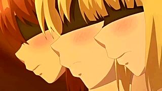 ऐनिमे ट्रिसल इरोटिक ओरल डायनामिक्स एक्सप्लोर करती है एक कैप्टिवेटिंग ऐनिमेड सीनारियो में।