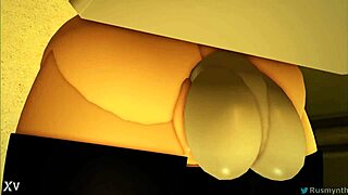 Tato rule 34 animace ukazuje kundičku drcenou doggystyle s cum v Melstead uličce se zvukem