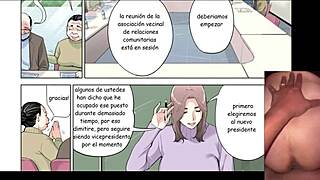 Tämä kypsä nainen haluaa salaa koukkuun nuoren 18+ kaverin kanssa rakennuksesta mangassa