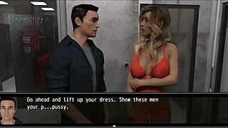 Isteri Horni dapat gangbang kotor dari orang asing di awam untuk tutup hutang suami, ambil banyak kote monster dalam