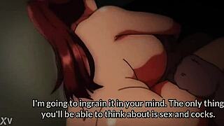 热熟女享受与丈夫老板的口交和肛交狂欢夜，使用大奶玩具