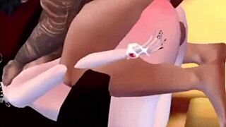 أوه سي سي، أعطنيها قوياً في المؤخرة هكذا، أنت عاهرة لاتينية قذرة