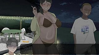 Chona Expérience Blowjob Creampie avec Milf en Gameplay NTR