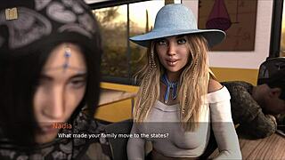 summers gone 45 shows college teacher milf seducing teen in erotic game