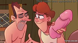 Jsem úplně v tomhle chaosu na venkově s těmi hillbilly hračkami, jaký divoký animovaný porno film...