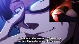 Врући идол такмичење са Имариом у епизоди 2, где дебела жена са великим сикама гледа хентаи на веб камери