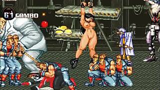 變態無限特色Harley Quinn在內射群交中後入式動作