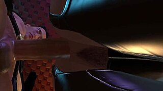 Intensives hartes BDSM-Session mit massivem Schwanz, der einen großen Arsch in 3D POV-Animation durchfickt