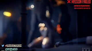 D Va recibe follada en la boca en gangbang de Overwatch sub español 😈