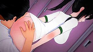 To-Love-Ru NTR series 01がワイルドな3D Hentaiのひねりを示唆、禁断の欲望が激しいシーンで展開