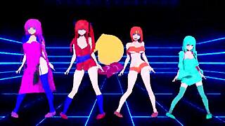 גוסט רוקד בפראות באנימציה קריקטורית 3D - איזה טוויסט פקמן!