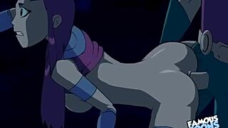 robin fucks chubby asian estel in batman japanese anime scene