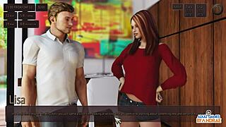 괴물 거인들, 귀여운 만화 가슴 BDSM 헨타이 게임 ep5 트레이시의 탄탄한 엉덩이로 지배