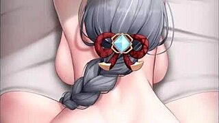 تجميع رسوم متحركة لغوينا من بن 10 وتوتال دراما يجلب عمل كس مثير في هذا الخليط الأنمي البري.