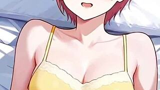 판타지 와이프 몸 늘리기, 부드러운 모션 애니 스타일, 야한 😏