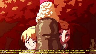 Podwójna gałka lodów oferuje zabawną przygodę anime inspirowaną Disneyem dla młodych 18+ widzów.