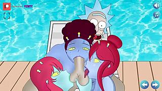 Ricks Lewd Universe Walkthrough 0.1.1 with Wild Flashing Scenes