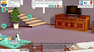 Óh, látom, hogy rengeteg zűrzavar lesz ebben a játékban... irodai kaland 1. rész nagy cicikkel érett kerekded öltözékben munkahelyen