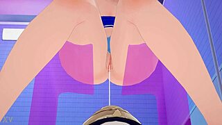 Aqua Dari Konosuba Kongsi Kuasa Air Dengan Barbara Dalam Animasi Genshin Impact