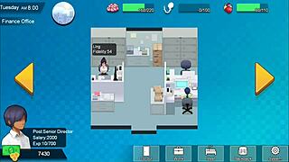 嗯，我在《职场狂想曲》第9部分让办公室女人崇拜我的巨大鸡巴！