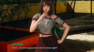 Hei, uită-te la Eternum partea 6 - acest joc 3D cartoon e despre aventuri sălbatice pentru fete 18+ în stil anime!