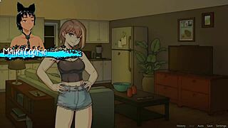 Voluptuous huonekämpän rasvainen vartalo ja isot tissit riisuu alasti alusvaatteissa seksikkää hauskaa massiivisen kyrvän kanssa