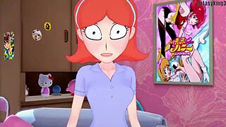 杰西卡和瑞克POV性爱，瑞克与莫蒂本子动漫中大奶幻想