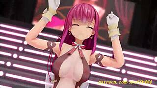 Novr Mmd Marine舞蹈3D Hololive色情