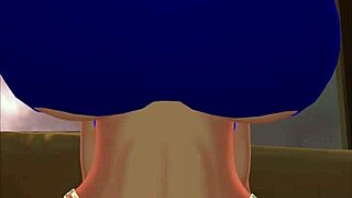 Cumflation Gonfiore a Clessidra Hentai! Culo BBW Esplode in Azione Anime Selvaggia! Guarda Questa Troia Gonfia!