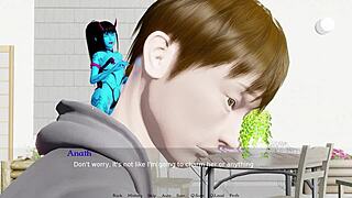 Whoa, milf ini bagi blowjob epik dalam Bound by Lust gameplay dengan vibe tetek besar anime hentai! 🔥