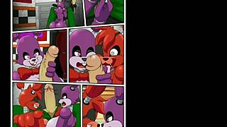 Так что хентай порно из игры Пять Ночей у Фредди показывает этих аниме злодеев в действии