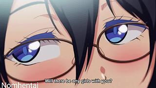 Sukkubusを読んでいたら継母が激しくイッた！Hentaiエピソード2でディープスロート