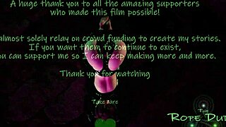 梅斯在p05 goo02 v02中面临激烈腐败，亚洲BBW束缚塞嘴和肛交导致最终高潮